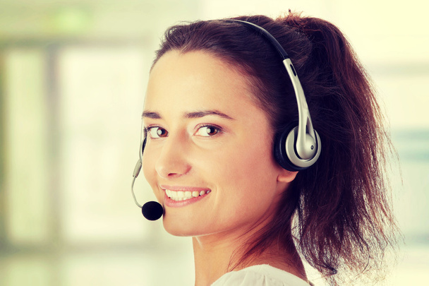 Call center worker - Photo, Image