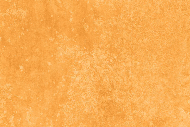 Saturated orange low contrast Concrete textured background  - Photo, Image