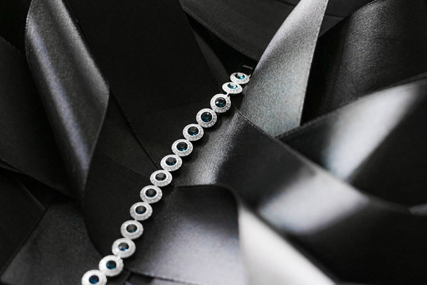 Luxury diamond bracelet, jewelry and fashion brand - Photo, Image