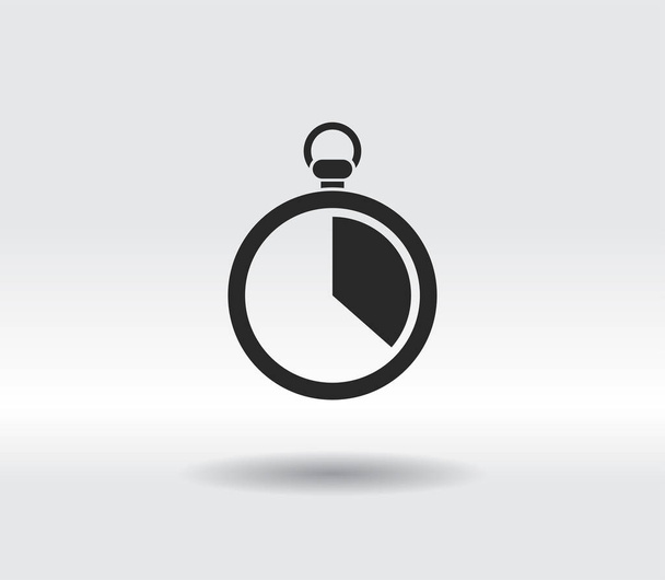 stopwatch icon, vector illustration. Flat - Vector, Image
