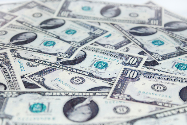 Dollars pile as background - Photo, Image
