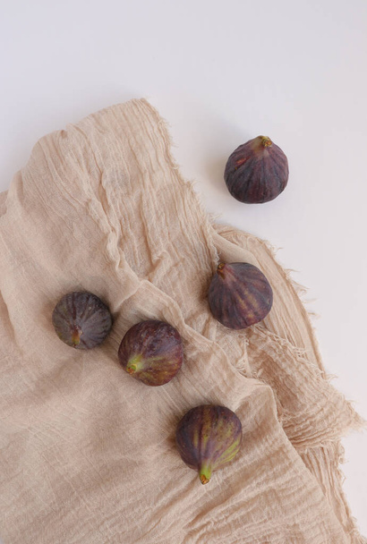 close up, fresh ripe figs  - Photo, Image