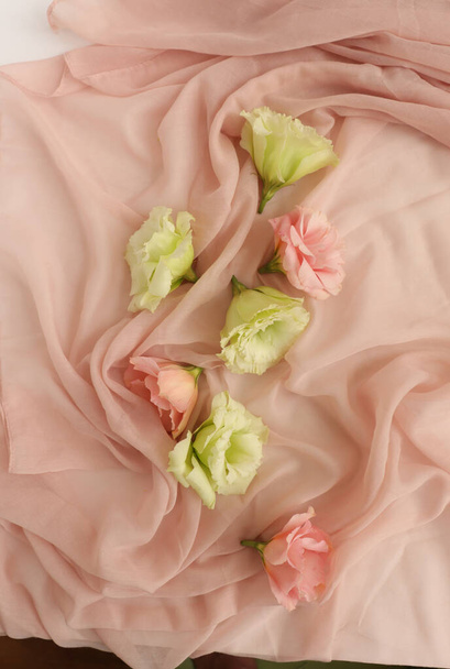 beautiful floral background, close up. Studio shot - Фото, зображення