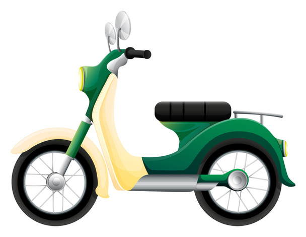 A motorbike - Vector, afbeelding