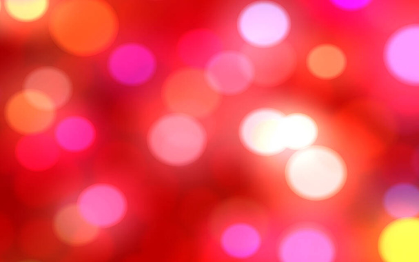 Luxe rode bokeh wazig abstracte achtergrond met lichten voor achtergrond en behang Kerst, vintage. - Foto, afbeelding