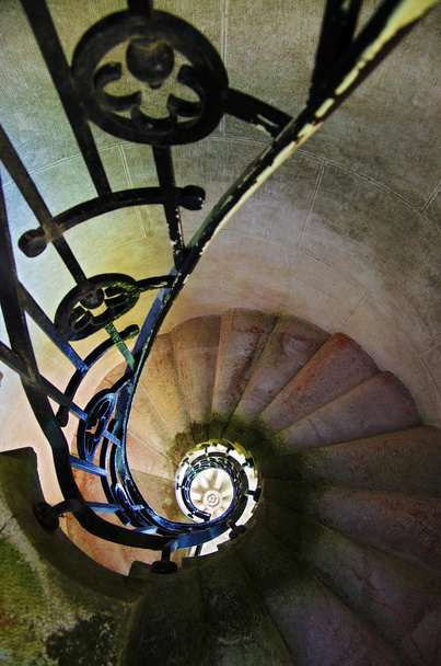 Escalera giratoria
 - Foto, Imagen
