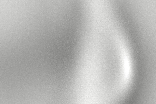 Fotokopi alanı ile parlayan gümüş folyo simli metal plaka, soyut doku arka planı - Fotoğraf, Görsel