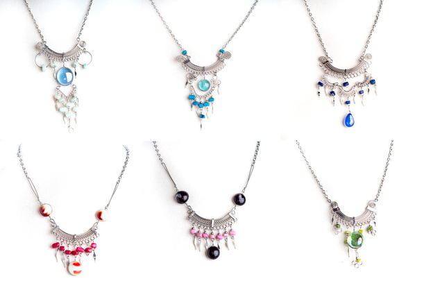 Перуанский набор ожерелий из бусин
 - Фото, изображение