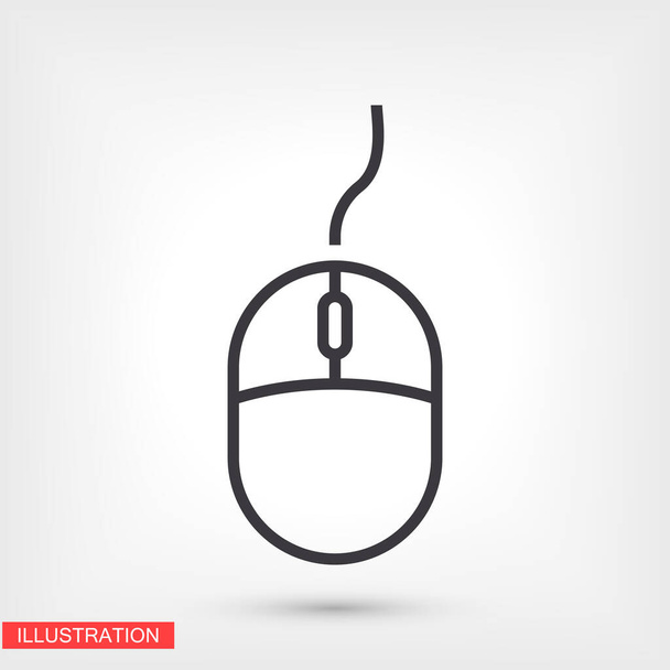 icon in trendy flat style isolated on white background. symbol for your website design, logo, application. - Vector, Image
