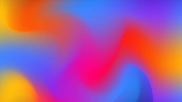 Vloeibare kleurrijke Mengverloop achtergrond - Vector, afbeelding