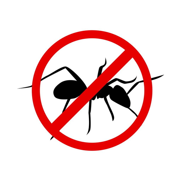 vetor de silhueta ícone de design de insetos - Vetor, Imagem
