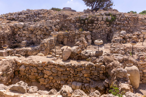 Biblical Shiloh ruins of historic town in Samaria - Valokuva, kuva