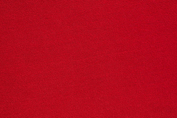 Red fabric cloth texture background close up - Foto, Imagen