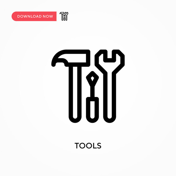 Tools Simple vector icon. Modern, simple flat vector illustration for web site or mobile app - Vector, Image