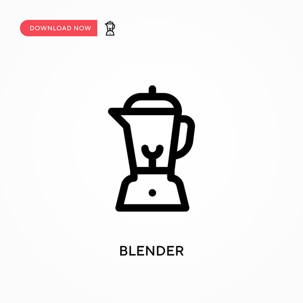 Значок Blender Simple vector. Современная, простая векторная иллюстрация для веб-сайта или мобильного приложения - Вектор,изображение