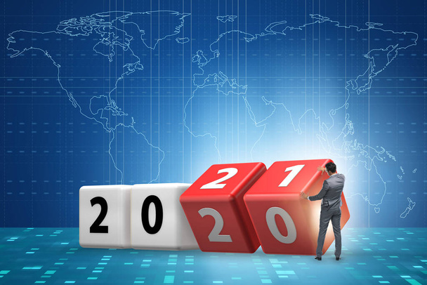 Концепція зміни року з 2020 по 2021 рік
 - Фото, зображення