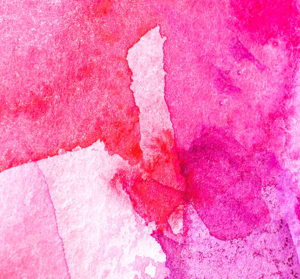 Ματζέντα χάρτινη υφή. Φόντο, ροζ ακουαρέλα χέρι splash - Φωτογραφία, εικόνα