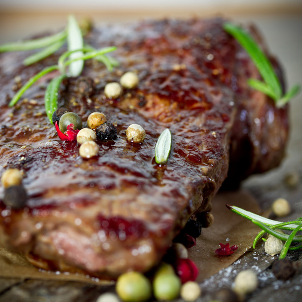 Steak vom Grill - Foto, Bild