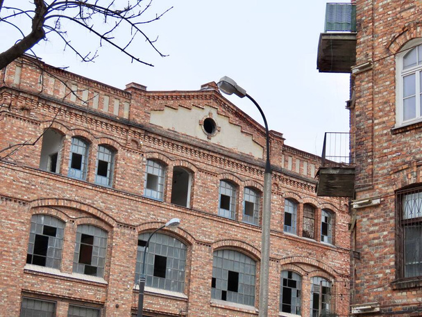 Abandoned red brick factory - Photo, Image