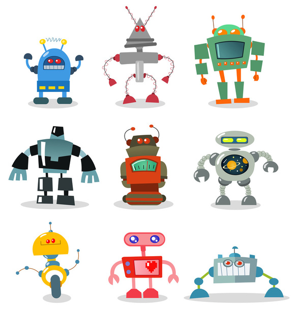 Robots - Vector, Image