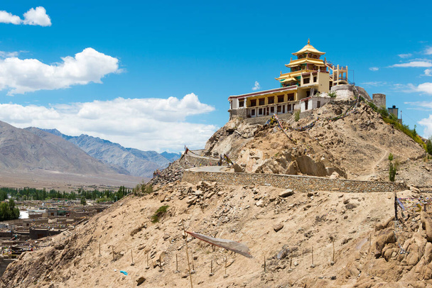 Ladakh, Intia - Zangdok Palrin luostari Choglamsarissa, Ladakhissa, Jammussa ja Kashmirissa, Intiassa. - Valokuva, kuva