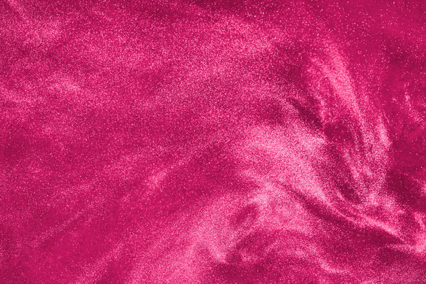 rózsaszín csillogó csillogó mágia bokeh háttér - Fotó, kép
