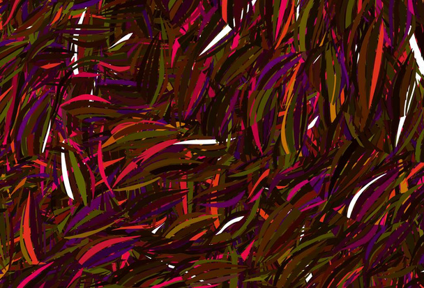 Luz Fondo vectorial multicolor con formas abstractas. Ilustración abstracta moderna con formas aleatorias coloridas. Fondo para un teléfono celular. - Vector, Imagen