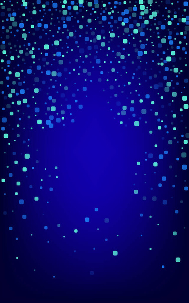Blue Square Decoration Blue Vector Background.  - Vector, afbeelding