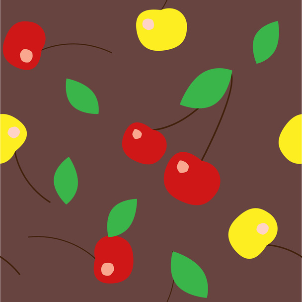 Cherry. Seamless - Διάνυσμα, εικόνα