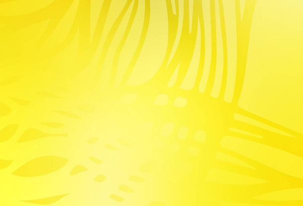 Light Yellow vector blurred bright pattern. Shining colorful illustration in smart style. The best blurred design for your business. - Vector, Image