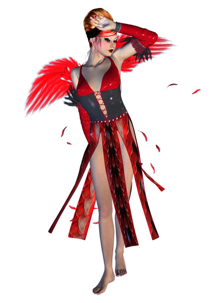 Red angel - Photo, Image