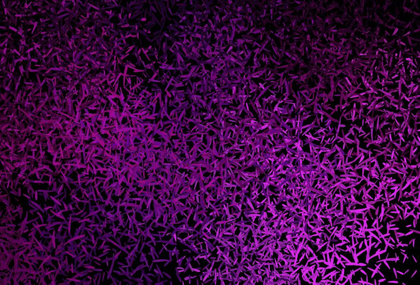 Dark Pink vector texture with colored lines. Lines on blurred abstract background with gradient. Pattern for ad, booklets, leaflets. - Vector, Image