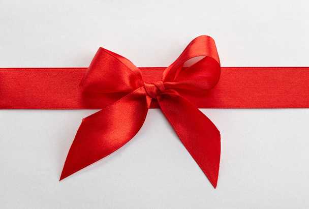 red ribbon and bow - Photo, Image