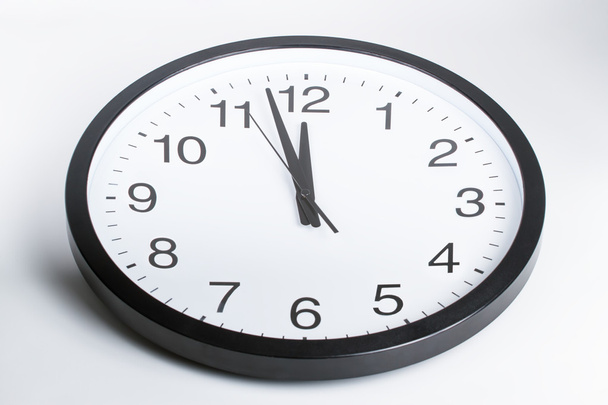 Clock - two minutes to midnight - Foto, Bild