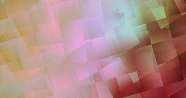 4К петля темно-многоцветная абстрактная анимация с ромбом. - Кадры, видео