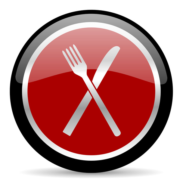 restaurant icon - Foto, afbeelding