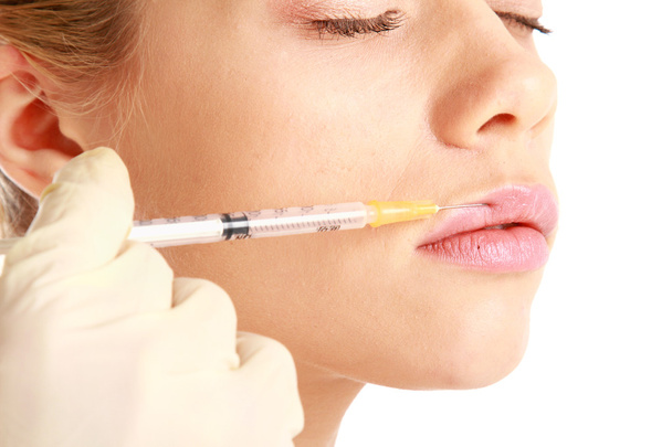 cosmetische geneeskunde injectie - Foto, afbeelding