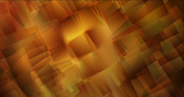 4K looping donker oranje videobeelden met rhombus. - Video