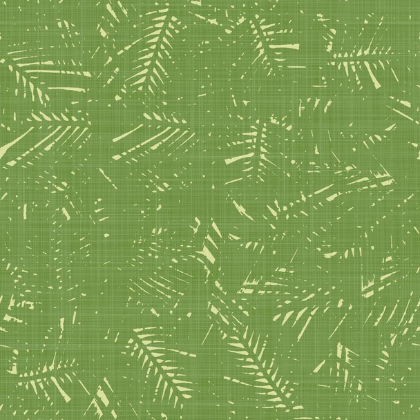 Línea brillante verde hojas tropicales patrón sin costuras - Foto, Imagen