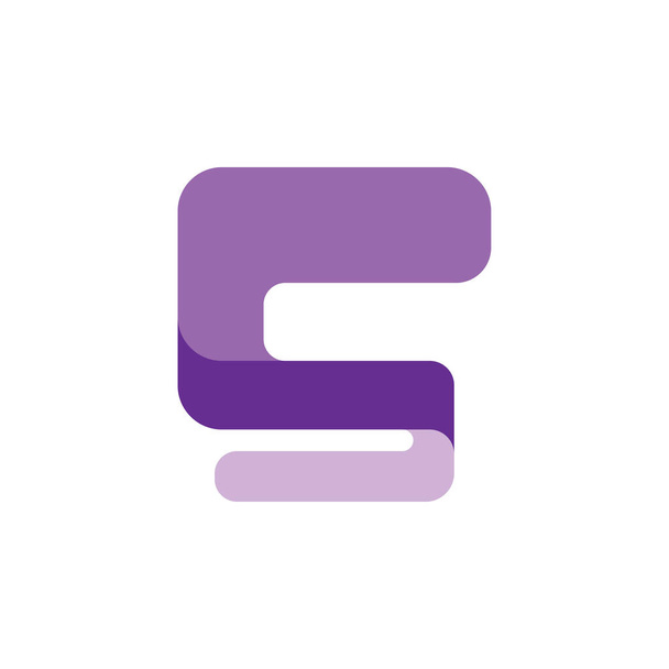 3D S Buchstabe Logo Design Vektor - Vektor, Bild