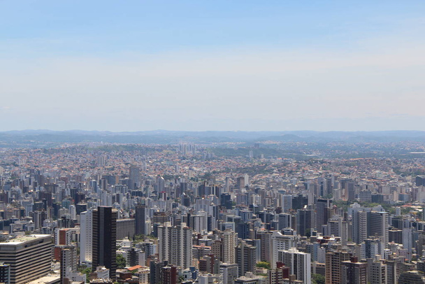 Vista aérea urbana Ciudad de Belo Horizonte, Brasil - Foto, Imagen