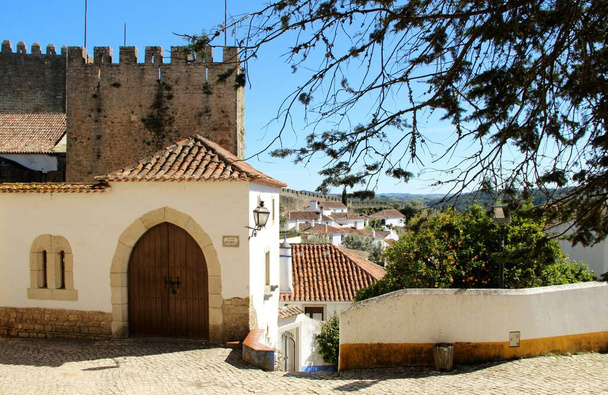 Vista de las calles de la ciudad medieval, Ávila, España - Foto, Imagen