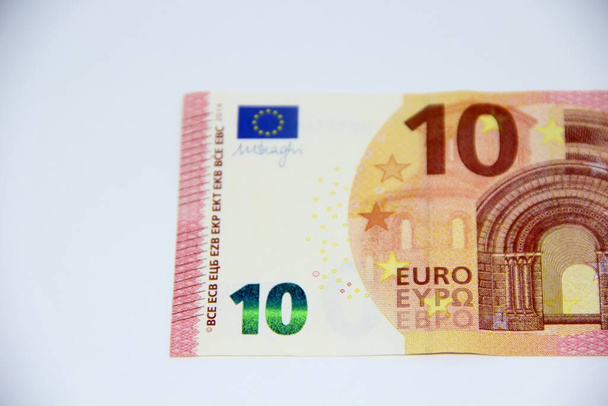 Euro money, Euro cash close-up view - Φωτογραφία, εικόνα