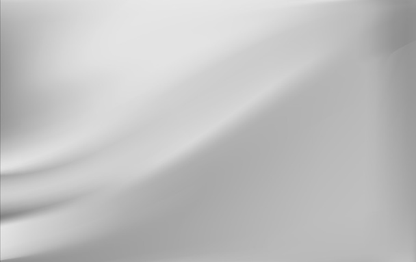 Серый шелковый фон с мягкими складками
 - Вектор,изображение