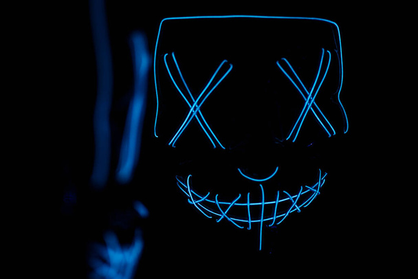 het purge horror led masker - Foto, afbeelding
