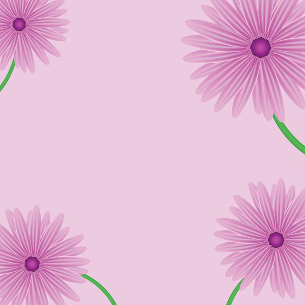 růžové květy - Vektor, obrázek