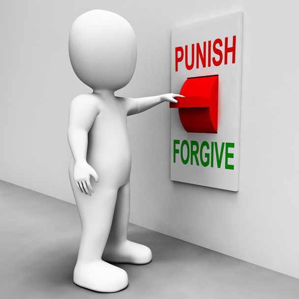 Castigar Perdonar Switch muestra castigo o perdón
 - Foto, imagen