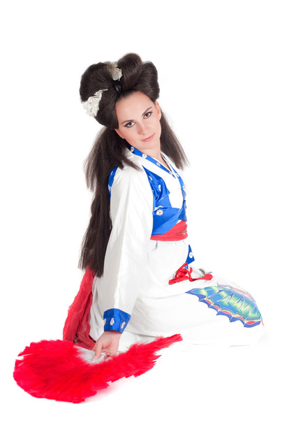 Portrait Of Geisha - Foto, Imagem