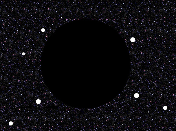 agujero negro - Foto, Imagen