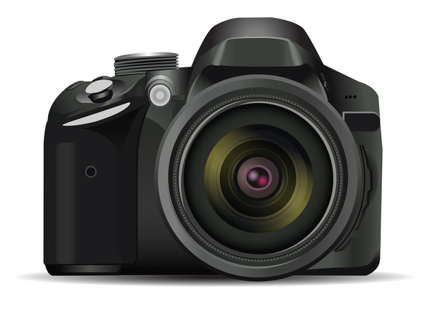 SLR camera - Vektori, kuva